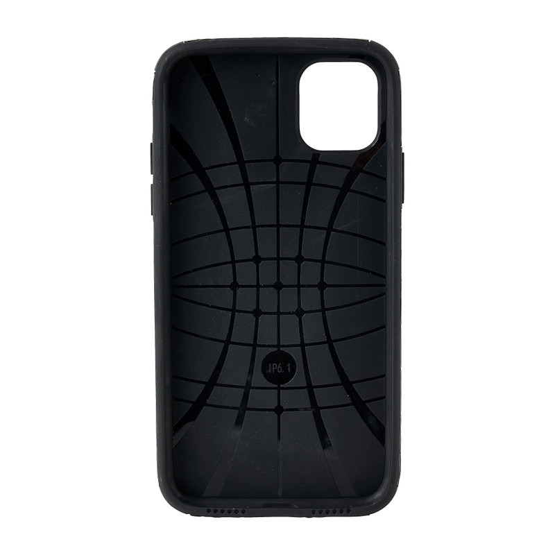 Iphone 11 hoesje croco - zwart