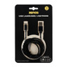 USB laadkabel 1.5 m - zwart