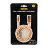 USB laadkabel 1.5 m - goudkleurig