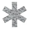 Pannenbeschermer - grijs - set van 3