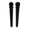Vershoudclips zwart - 12 cm - set van 2