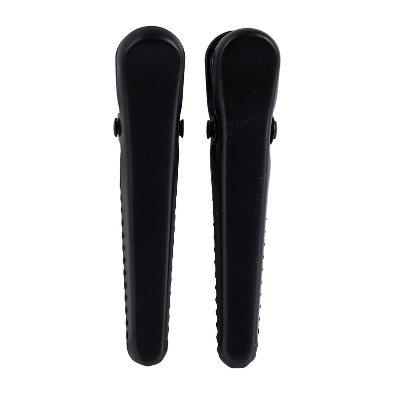 Vershoudclips zwart - 8 cm - set van 2