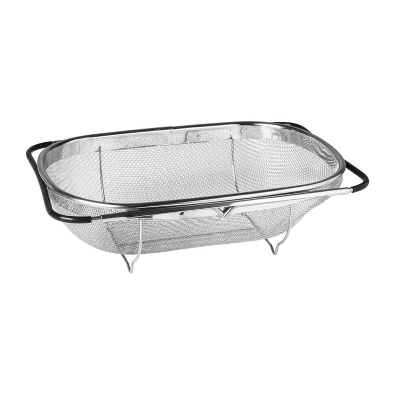 Vergiet wasbak - zilver - 35,2x23,5x11 cm 