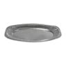 Serveerschaal - aluminium - 2.4x35.2x24.7 cm - set van 3