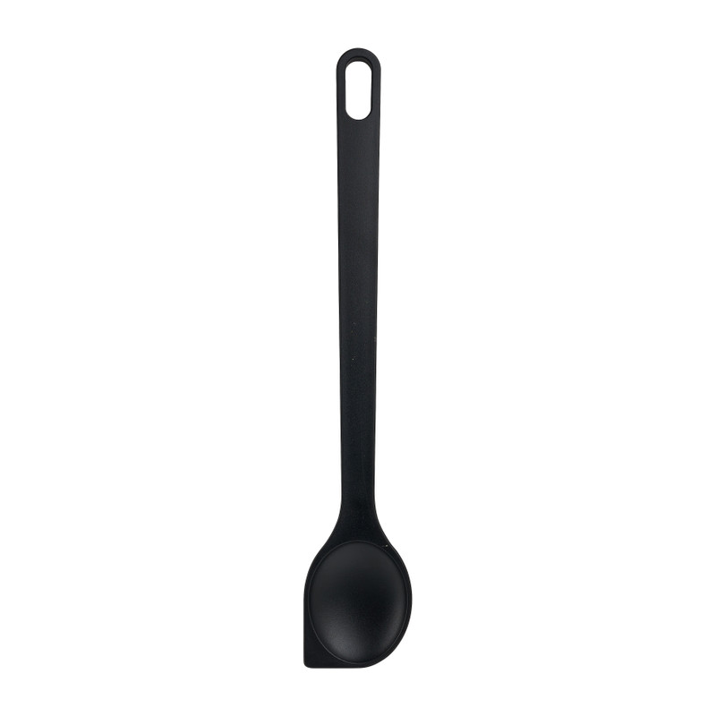 Dienlepel - zwart - 30 cm