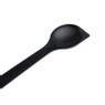 Dienlepel - zwart - 30 cm