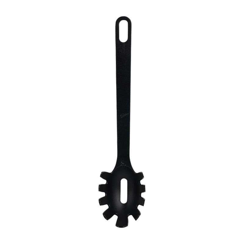 Spaghettilepel - zwart - 28 cm