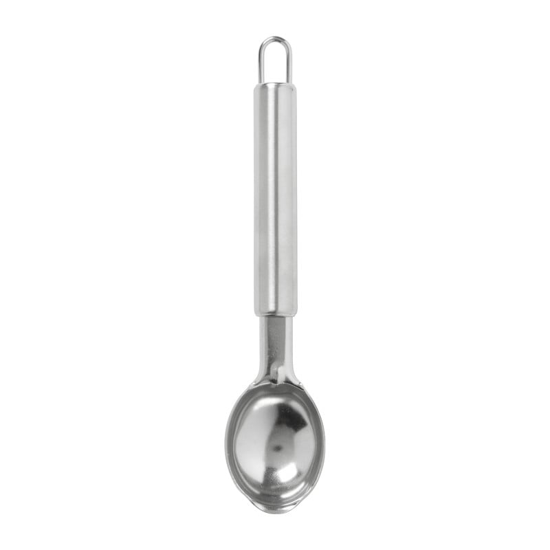 Ijslepel London - zilverkleurig - 20 cm