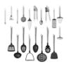 Spatel London - zilverkleurig - 31 cm