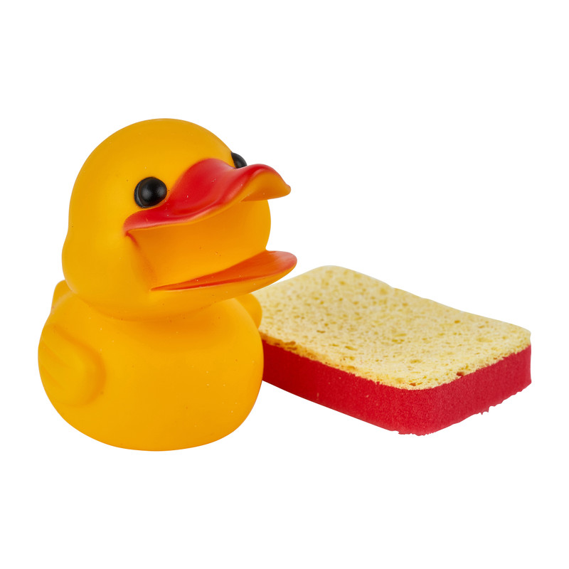 Spons met houder - kikker of eend