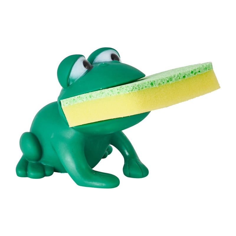 Sponshouder kikker