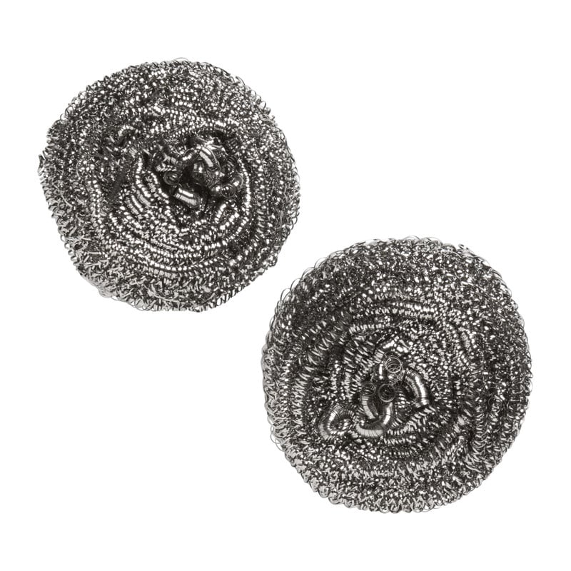 RVS pannenspons - set van 2