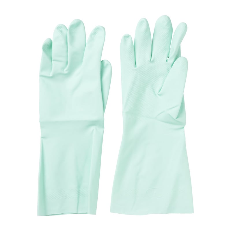 Schoonmaak handschoen - maat M - groen 