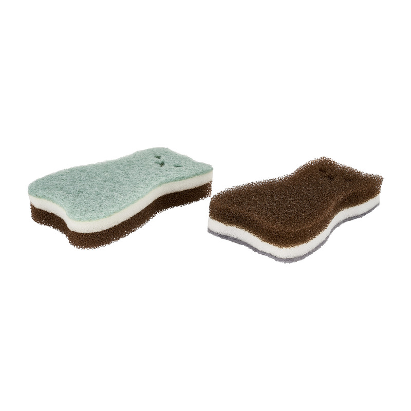 Schuursponsjes kat - set van 4