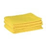 Microvezeldoekjes geel - set van 3 - 32x36 cm