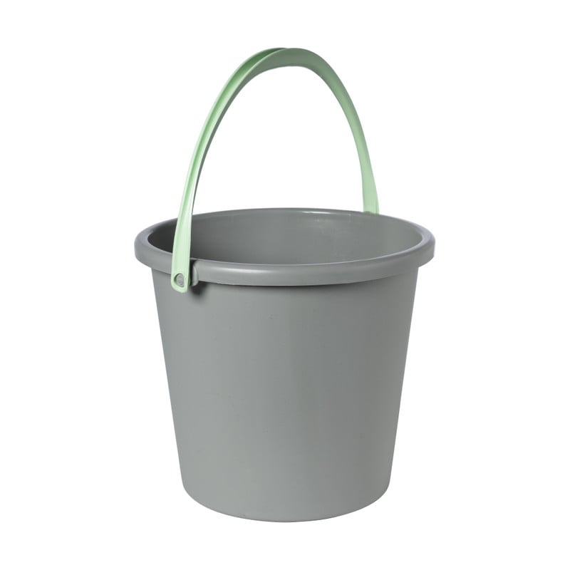 Emmer gerecycled - 12 liter - antraciet