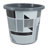 Emmer colour blocking zwart/wit - 10 liter
