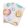 Microvezeldoekjes smiley - set van 2