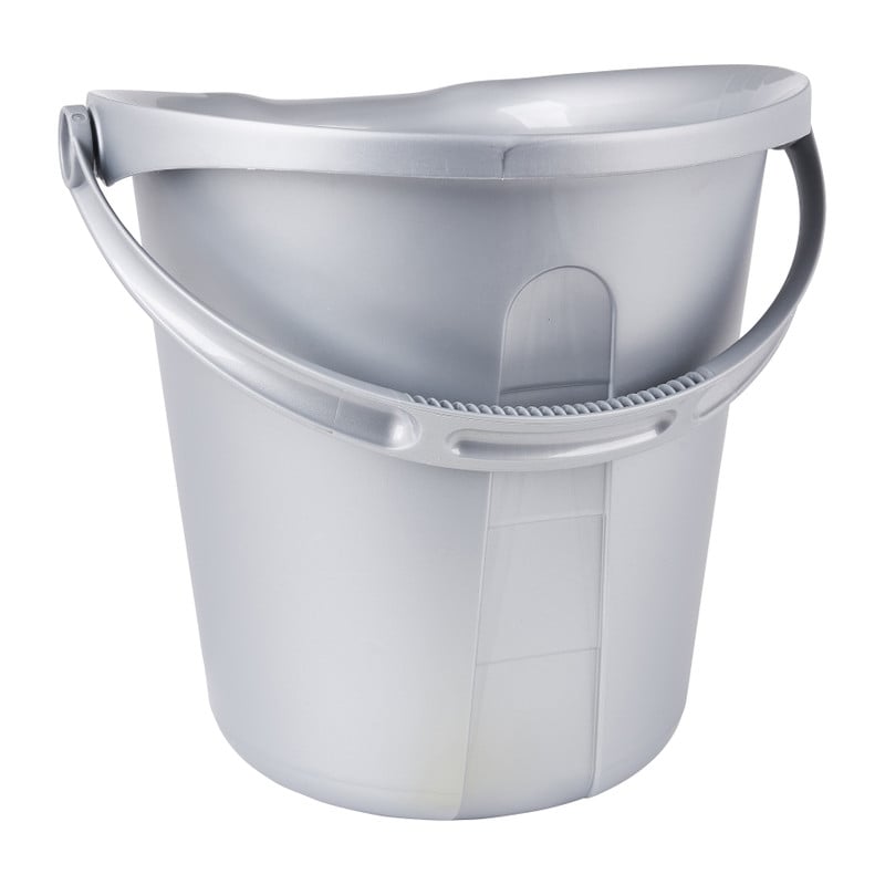 Curver emmer - 9 liter - grijs