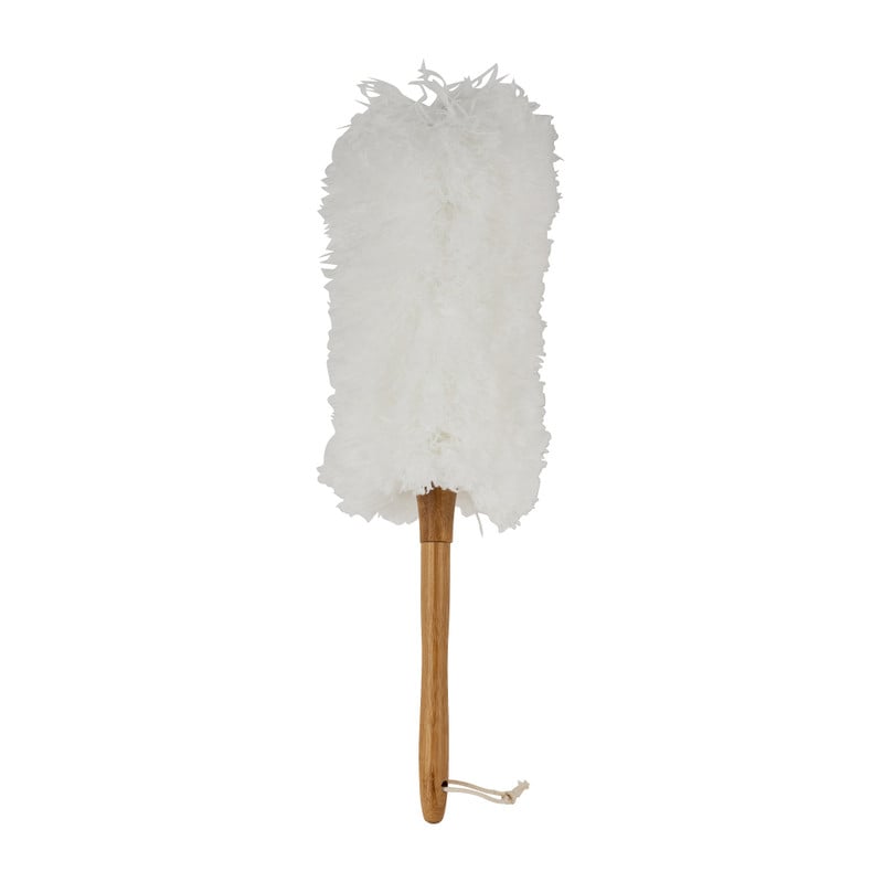 Plumeau met bamboe steel - 50 cm