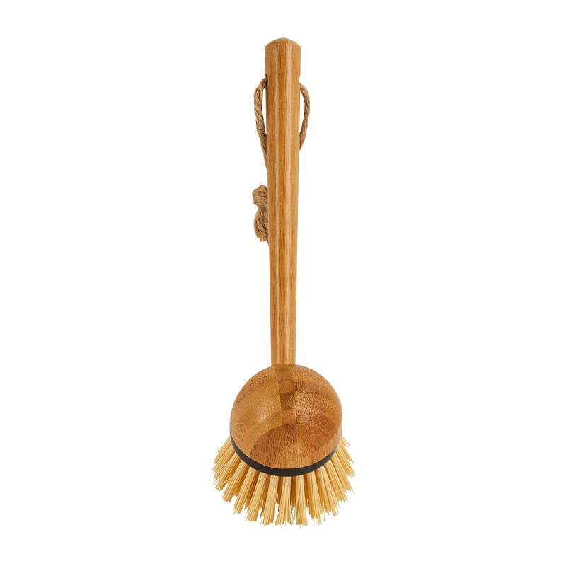 Afwasborstel bamboe - 23 cm 
