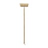 Bezem bamboe - beige - 30x7x12 cm 