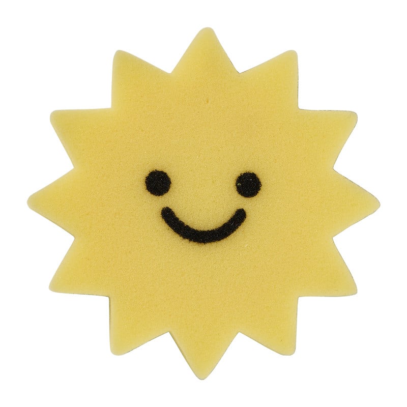 Schuurspons zon - ø10x3 cm - diverse varianten 