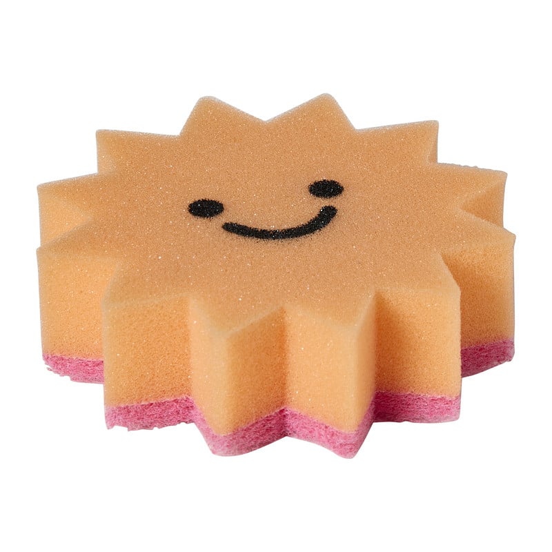 Schuurspons zon - ø10x3 cm - diverse varianten 