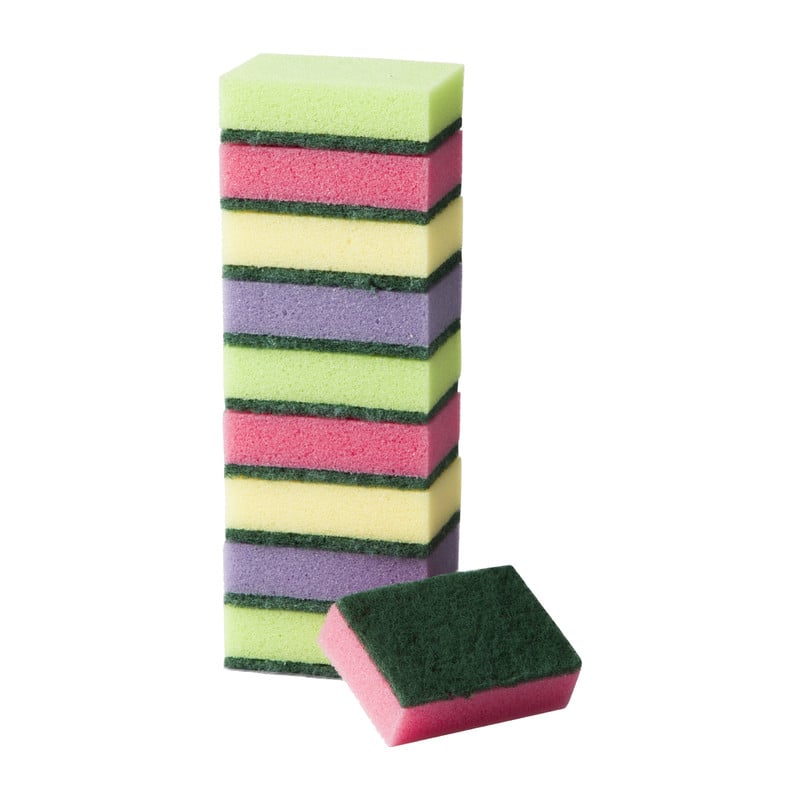 Schuursponsjes - set van 10