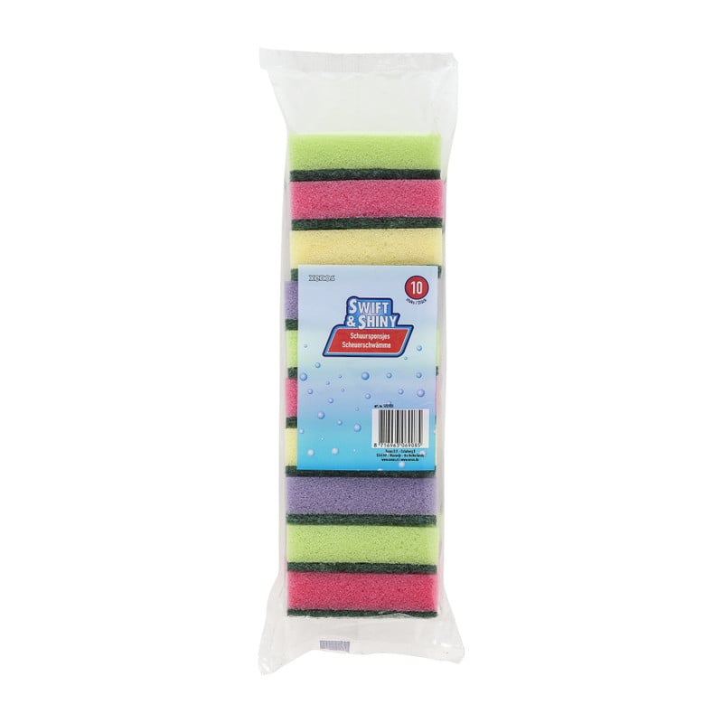 Schuursponsjes - set van 10