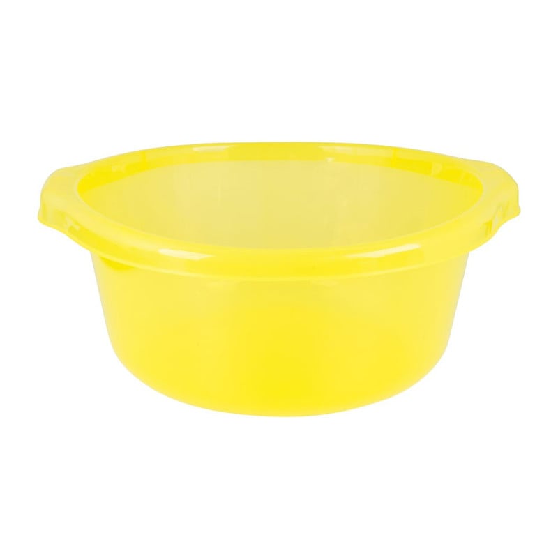 Afwasteil 8 liter - geel - 33 cm