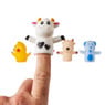 Vingerpoppetjes - dieren - set van 5