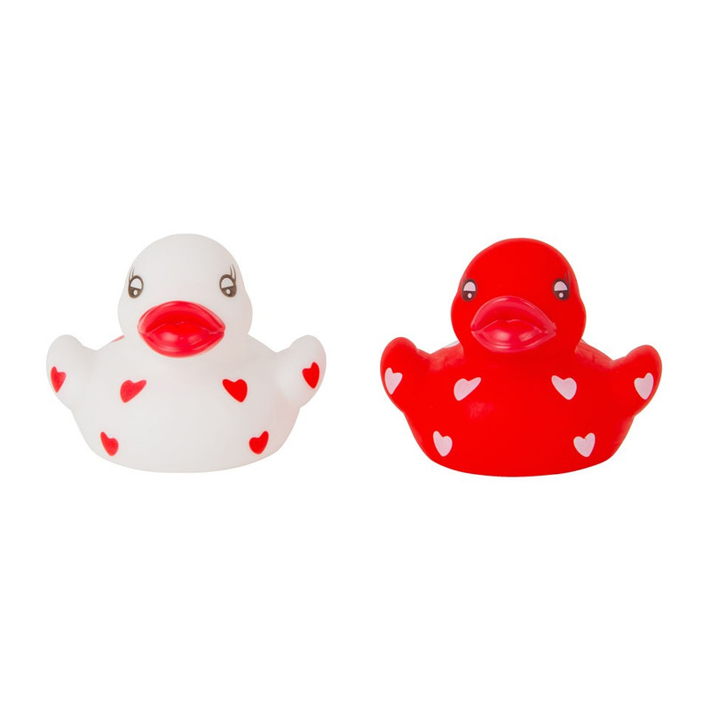 Badeendje Liefde - set van 2