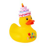 Badeend happy birthday - geel