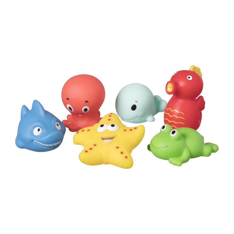 Zeedieren - set van 6