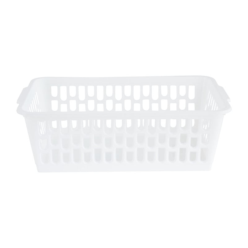 Mandje small - wit - 14x24x8 cm