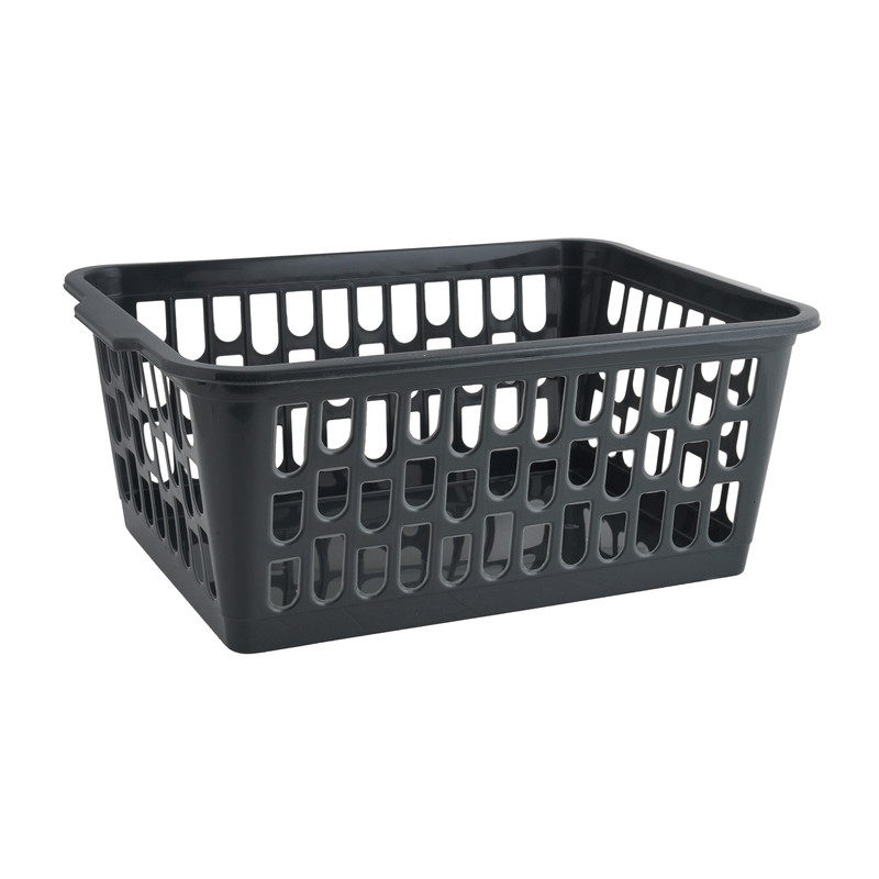 Mand large - antraciet - 24x34x14,5 cm