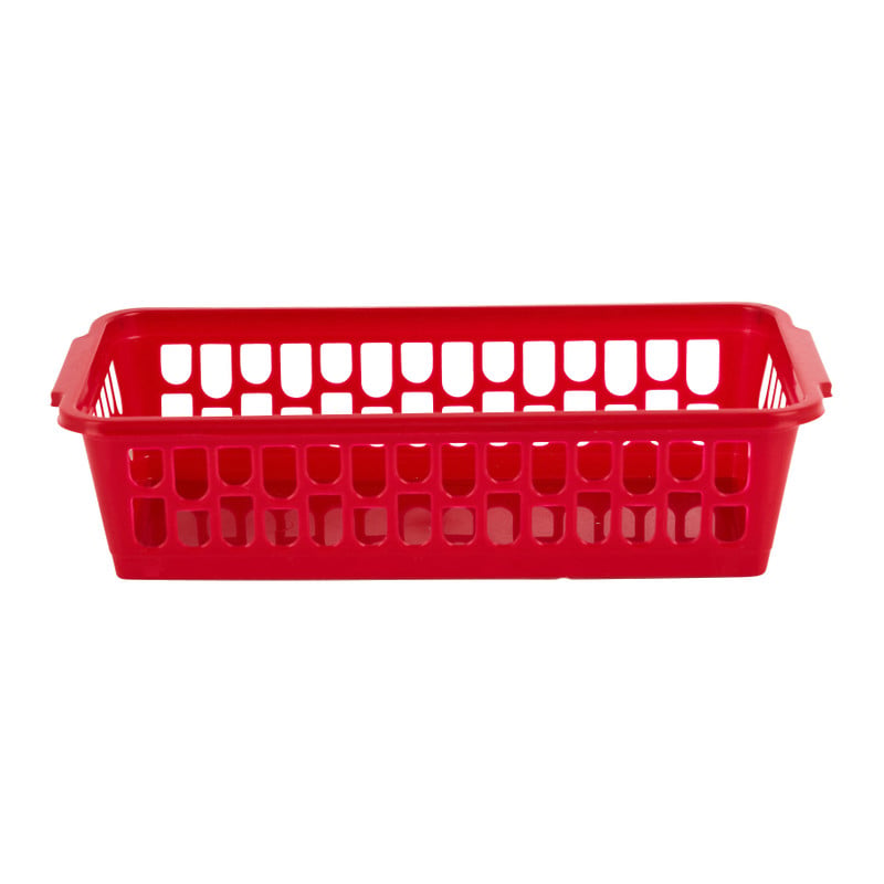 Mandje mirco - rood - 9x19x4,75 cm