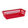 Mandje mirco - rood - 9x19x4,75 cm