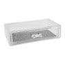Glitter beauty organizer - 18.5x11x5 cm 