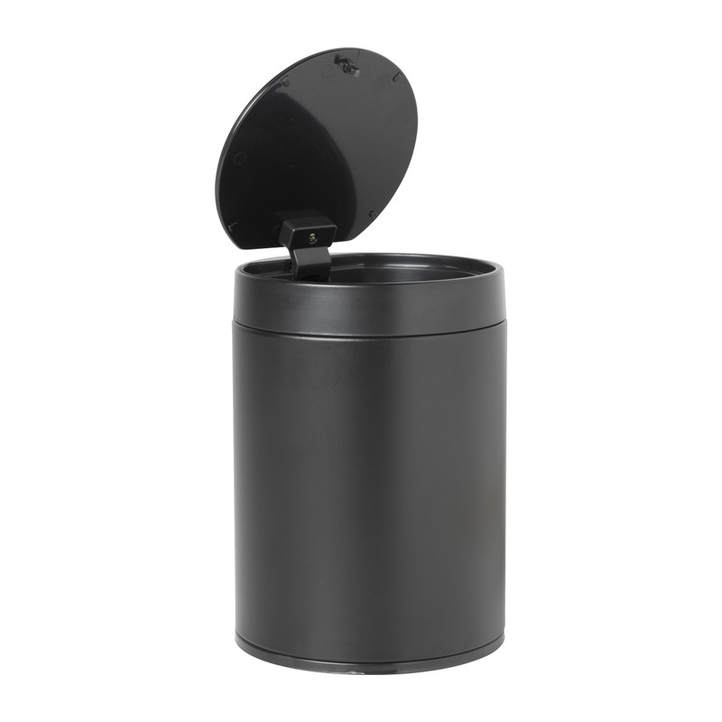 Mini pedaalemmer - 1.5 liter - zwart
