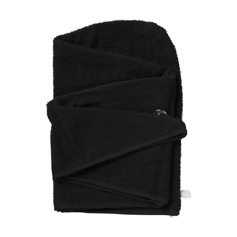 Handdoek tulband - zwart