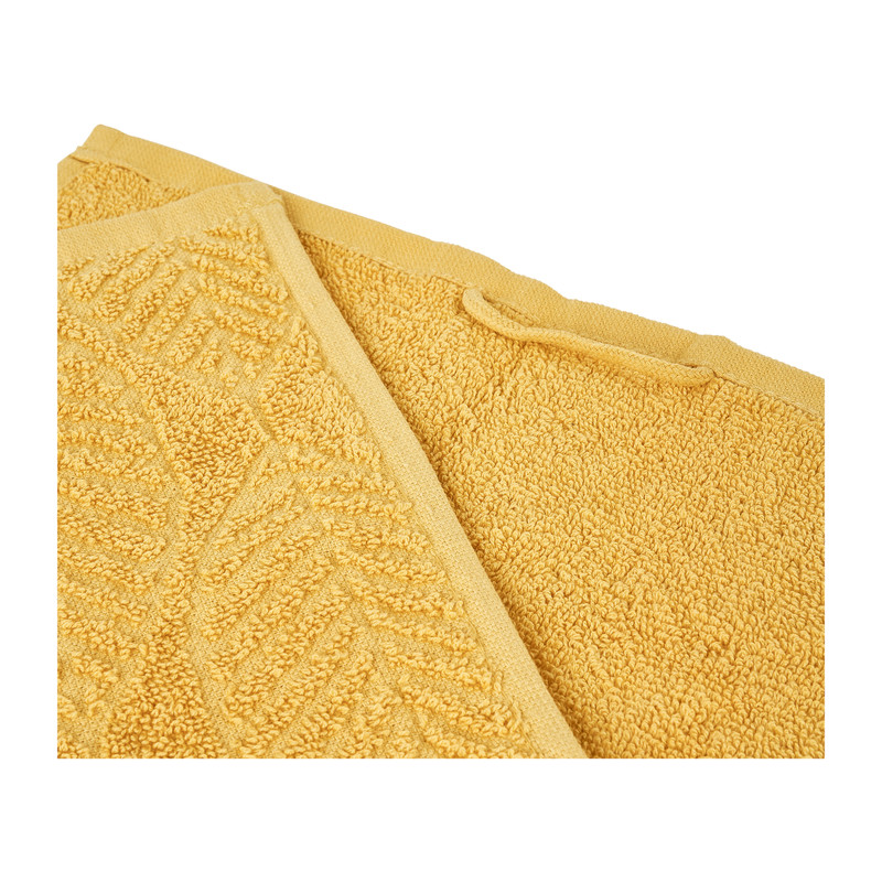 Gastendoek reliëf - geel