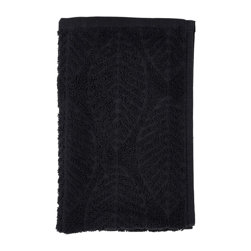 Gastendoek reliëf - zwart
