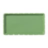 Zeepschaaltje blokjes - groen/wit - 1.3x15.8x8.3 cm