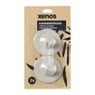 Handdoekhaken - beige - set van 2