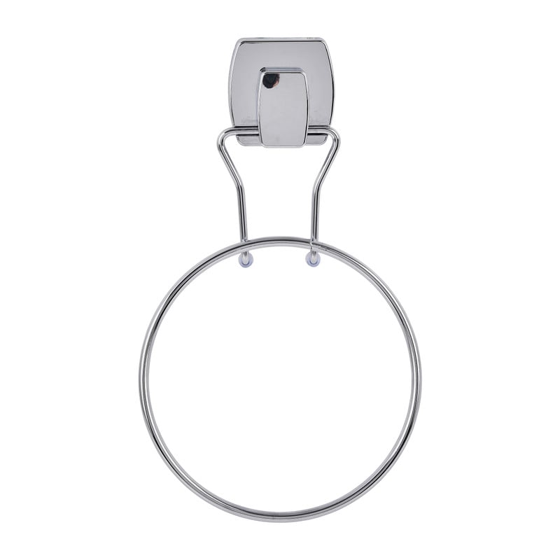 Handdoek haak easy lock - rond - 17x20x8 cm 