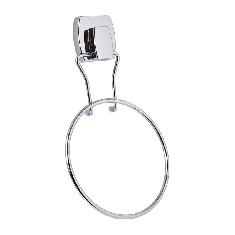 Handdoek haak easy lock - rond - 17x20x8 cm 
