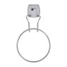 Handdoek haak easy lock - rond - 17x20x8 cm 