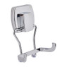 Handdoek haak easy lock - dubbel - 8x4x9 cm